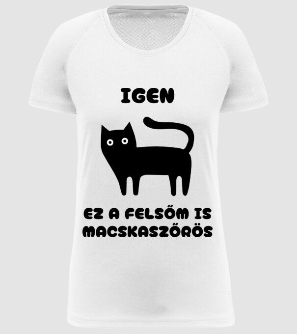  minta fehér pólón