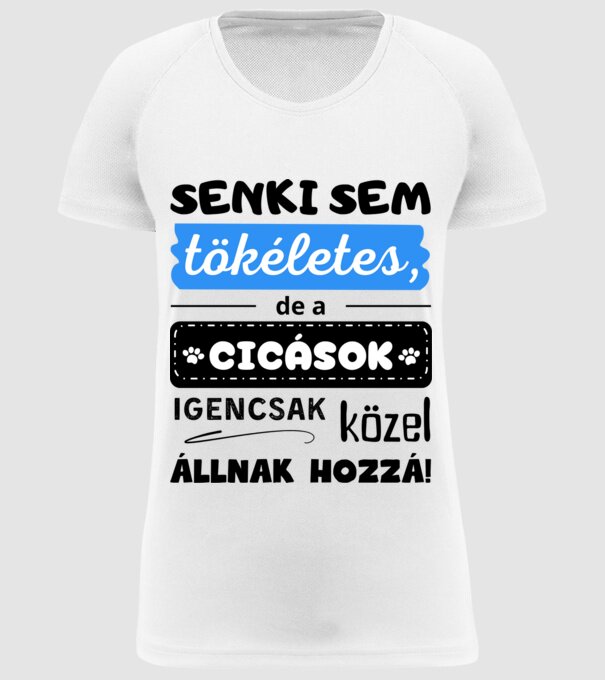  minta fehér pólón