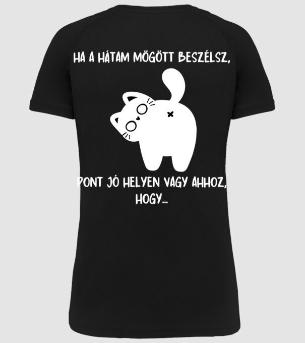  minta fekete pólón