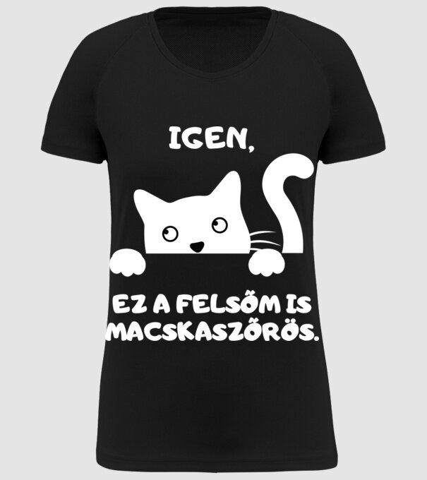  minta fekete pólón