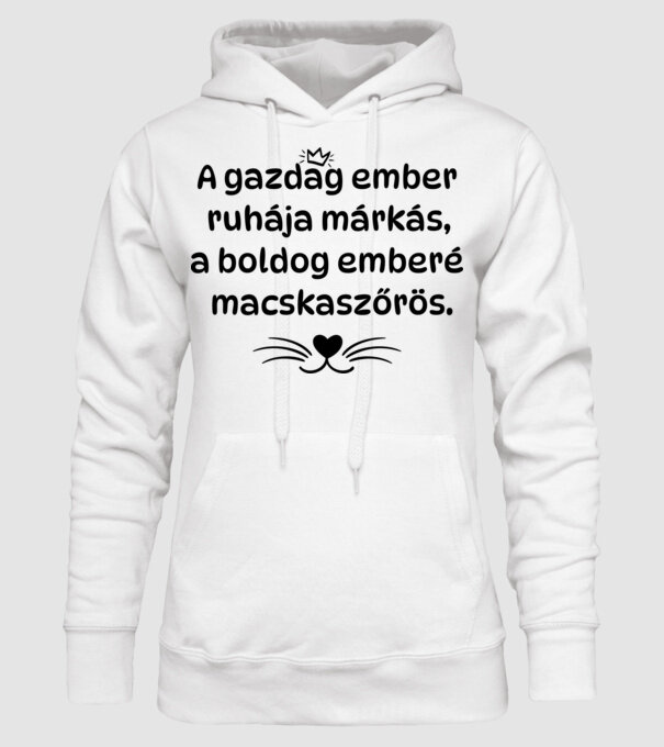  minta fehér pólón