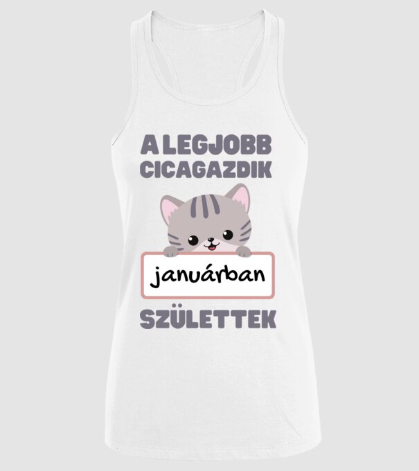  minta fehér pólón