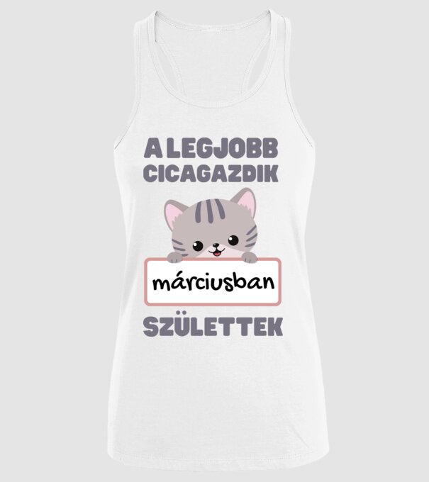  minta fehér pólón