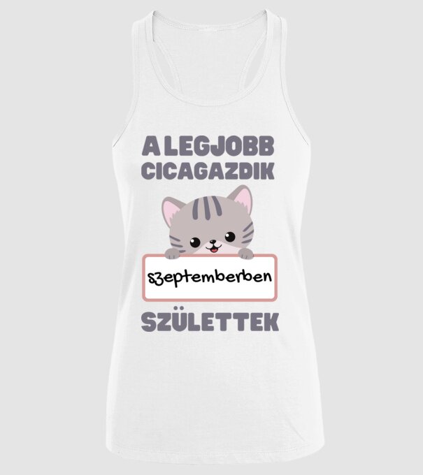  minta fehér pólón