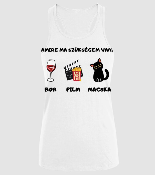  minta fehér pólón