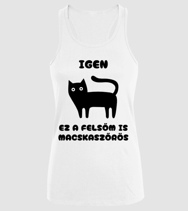  minta fehér pólón