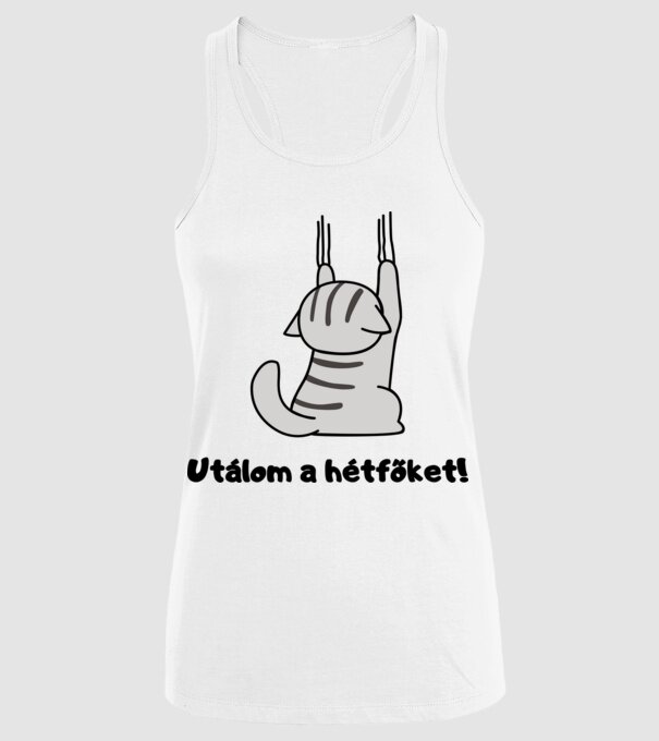  minta fehér pólón