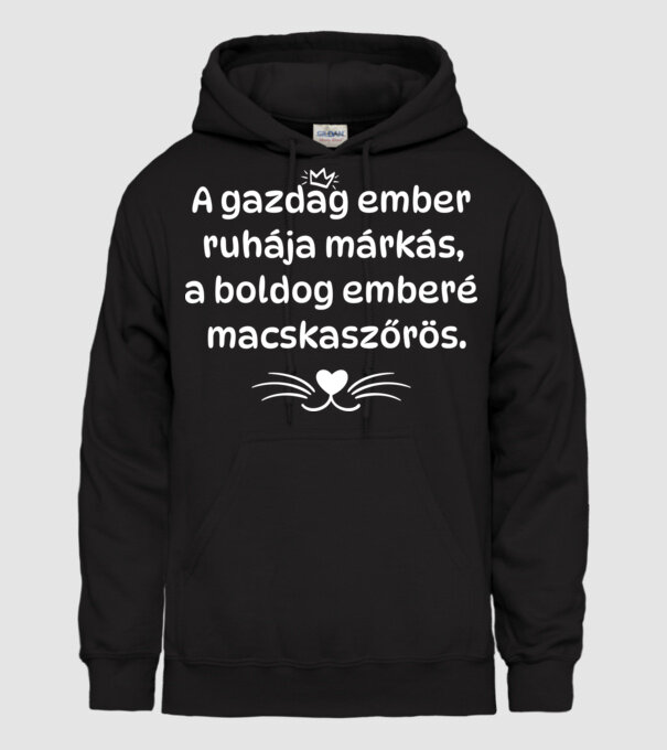  minta fekete pólón