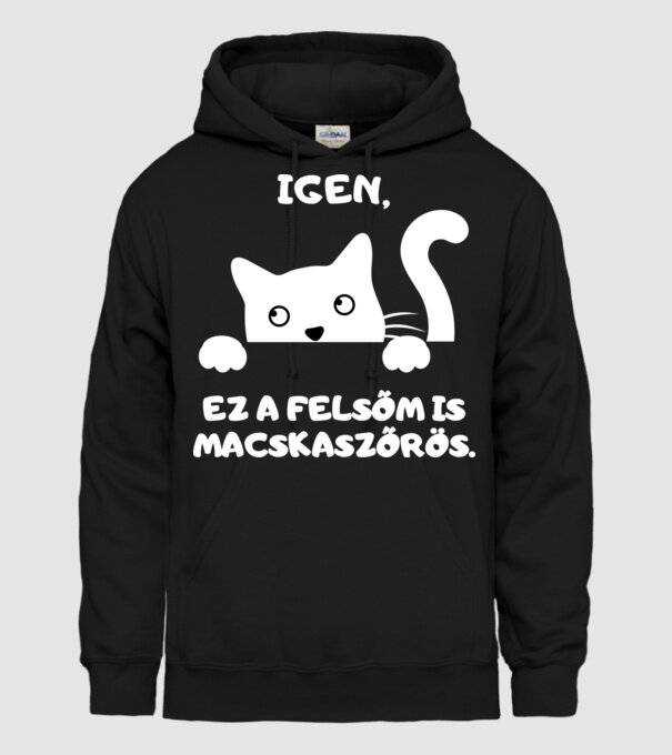  minta fekete pólón