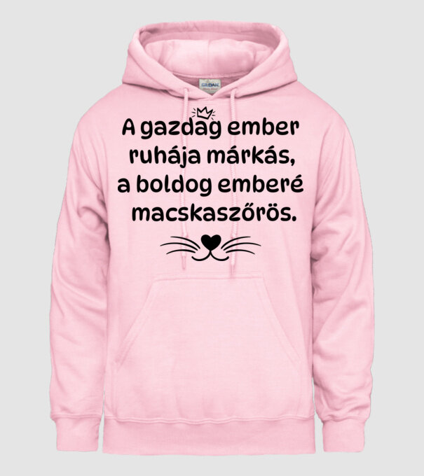  minta világos rózsaszín pólón