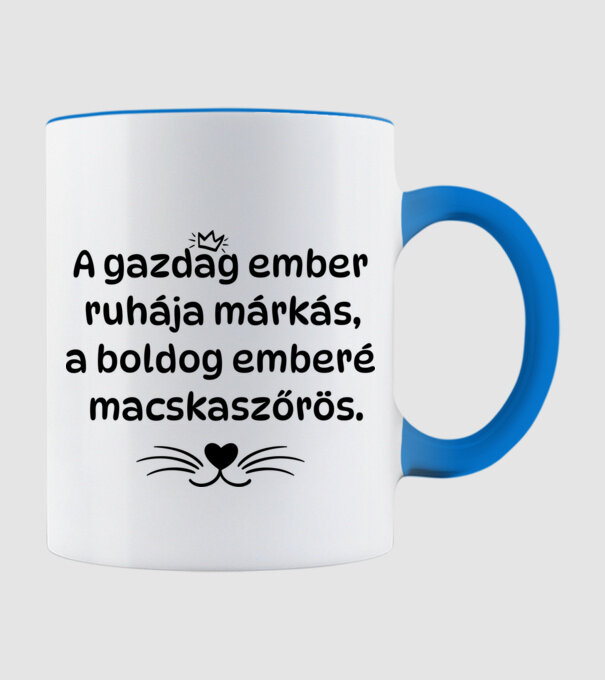  minta világoskék pólón