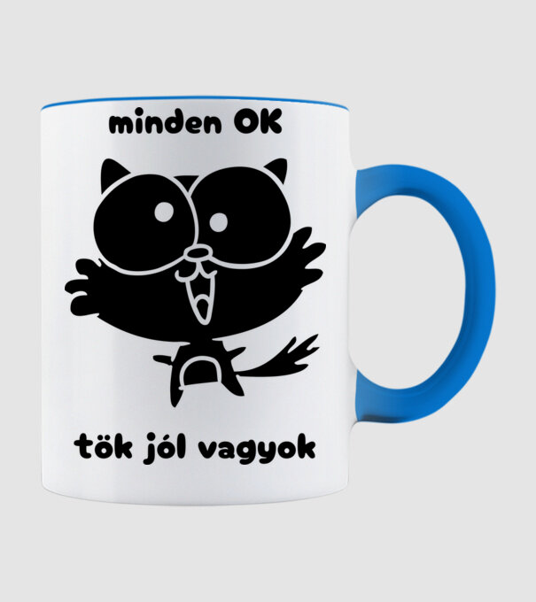  minta világoskék pólón