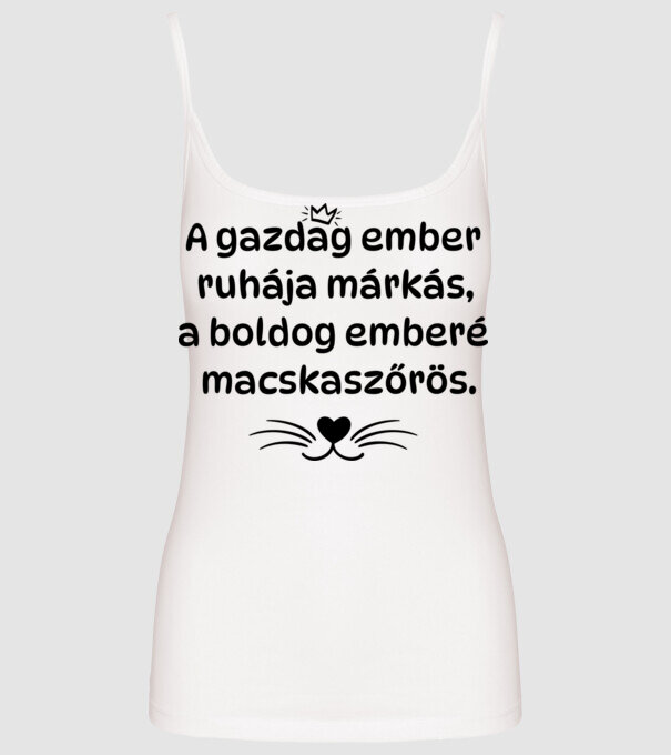  minta fehér pólón