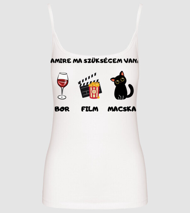  minta fehér pólón