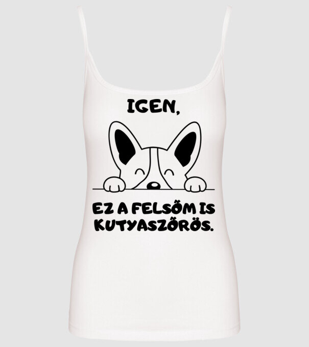 minta fehér pólón