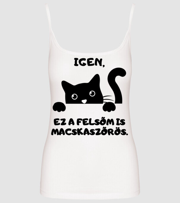  minta fehér pólón