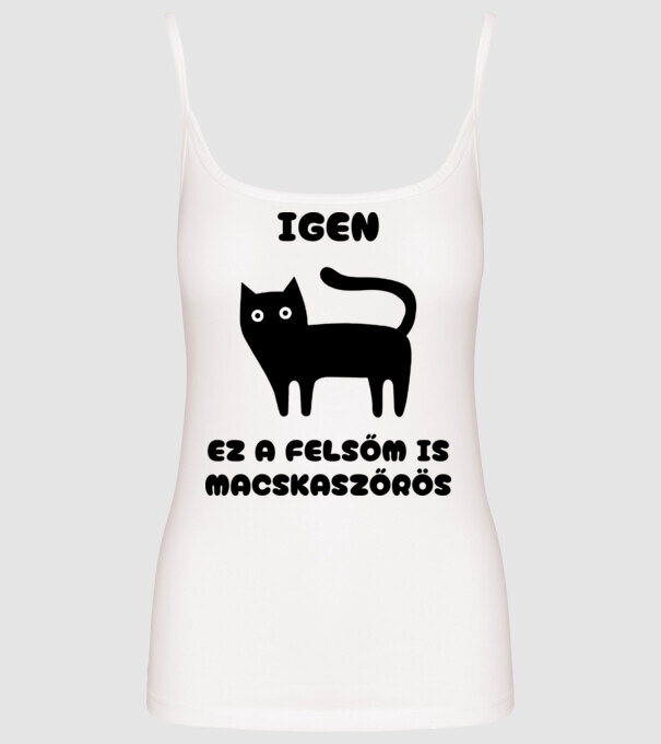  minta fehér pólón