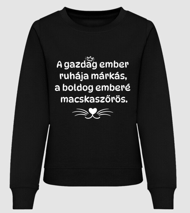  minta fekete pólón